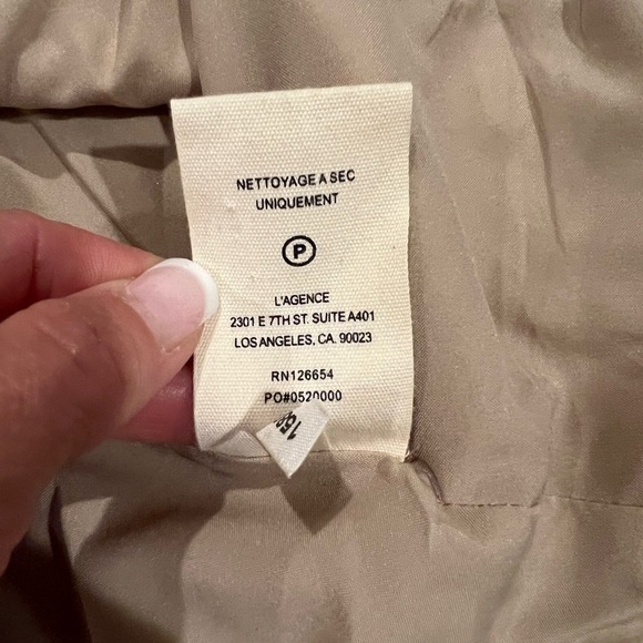 L’ AGENCE CROP BLAZER SIZE 0 - Picture 10 of 14